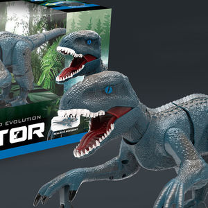 Enfants télécommande infrarouge dinosaure marche RC Robot dinosaure avec son réaliste marche dinosaure <span class=keywords><strong>Velociraptor</strong></span> - Product Image 5