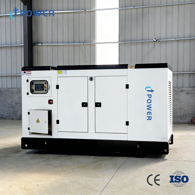 OEM 62kva Three Phase Silent Diesel Generator with for Engine Auto/Remote Start ATS 220V for Construction Site Power Supply