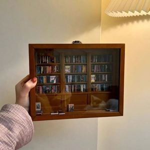 Mini bibliothèque avec mini livres, décoration de bureau, livre miniature pour soulager l'anxiété, cadeaux pour les amoureux des livres, bibliothèque, famille <span class=keywords><strong>et</strong></span> amis - Product Image 6