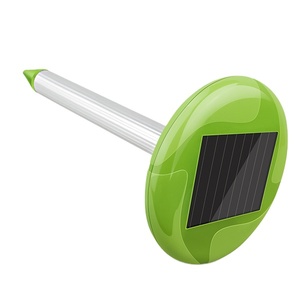 Repellente solare efficace per serpenti con luce notturna Sonic + vibrazione ultrasonica per il controllo dei parassiti repellente per serpenti di topo per la casa - Product Image 1