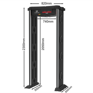 Uniqscan IP65 防水 UM500 新型 Apaerance 步行穿过带 ABS 材料的金属探测器 - Product Image 5