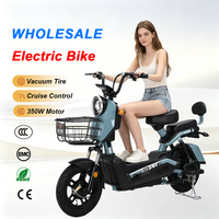 Scooter électrique pour adultes à 6 vitesses et double suspension, scooter électrique biplace 500W, approvisionnement direct de l'usine chinoise