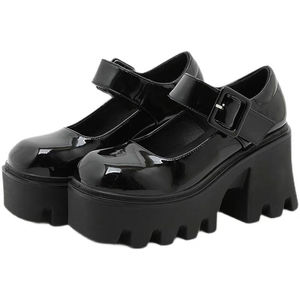 YiXin <strong>Mary</strong> <strong>Jane</strong> <strong>Shoes</strong> 2025 New Design <strong>Black</strong> Super High Thick Heel <strong>Shoes</strong> for Women Top Quality Cost Effective <strong>Mary</strong> Janes <strong>Shoes</strong> - Product Image 6