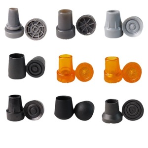 Langhe Anti Slip Cane Tip Rubber Foot <b>Pad</b> Wear Resistant For <b>Walking</b> Stick Replacement Part 52424 - Product Image 1