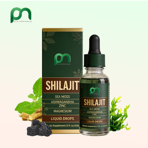 Gotas Líquidas de Shilajit del Himalaya Puro y Natural de Marca Privada, Suplementos Herbales Líquidos Orales para Adultos para Energía Diaria y Apoyo Inmunológico - Product Image 1