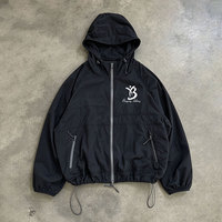 Blouson Bomber Homme Automne 100% Nylon Imperméable Brodé Personnalisé Col Montant à Capuche Fermeture Éclair Fine Séchage Rapide ODM