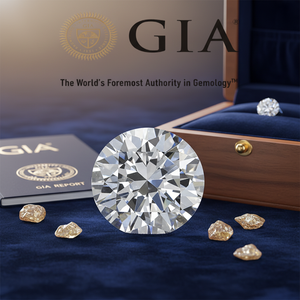 Mousseux Brut Certifié GIA 5.01Cts Réel Naturel Diamant Solitaire - Product Image 2