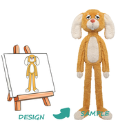 Peluche super douce personnalisée brodée