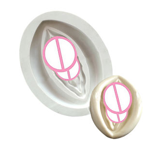 Vroeg opstaander Abalone Model Bakchocolade Siliconen Eco-vriendelijke Cakevorm Vrouwelijke Organen Lollipop Zeep Kaars Harsen - Product Image 2