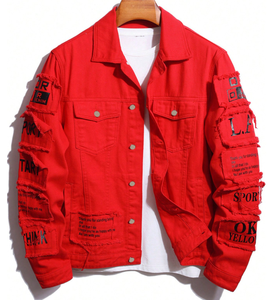 Fabricant de <span class=keywords><strong>veste</strong></span> <span class=keywords><strong>Veste</strong></span> unisexe personnalisée Y2K rétro Flip Pocket Denim avec <span class=keywords><strong>col</strong></span> boutonné, <span class=keywords><strong>Veste</strong></span> d'hiver ample de haute qualité - Product Image 6