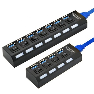 2024 chất lượng tốt nhất Switch Hub 1.2m Hub thông minh chức năng 3.0 Splitter 7 cổng USB dữ liệu Hub - Product Image 2