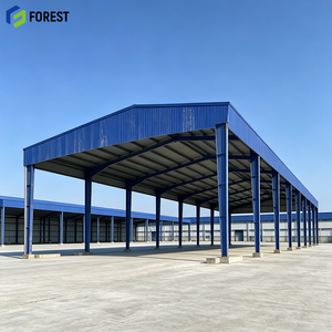 Centre d'entreposage modulaire en acier antiseismique à portée libre pour la distribution de matières premières - Product Image 1