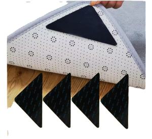 LongTai Anti-Slip Triangle Carré Coeur Forme Die Cut Tapis Antidérapant Tapis Coin Pince Bande Pour Tapis - Product Image 1
