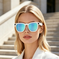 Nouvelles Lunettes Intelligentes IA de Haute Qualité avec Activation Vocale, Traduction Intelligente, Caméra 12MP, Appel IPX-5