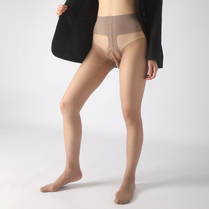 Collants transparents pour hommes grandes tailles avec poche, collants en nylon ultra-fins 5D invisibles anti-accroc, effet push-up fessier, illusion de peau nue <span class=keywords><strong>sexy</strong></span> - Product Image 4