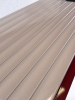 Panneau mural en PVC long et étroit de style Japandi moderne, facile à installer, écologique, imperméable, ignifuge, léger, pour l'intérieur