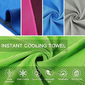 Vente en gros de serviette de sport en microfibre super magique, rafraîchissante instantanée, cou de glace, serviette de sport avec logo personnalisé - Product Image 5
