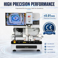 Nouveau positionneur de soudage Wisdomshow WDS-880E à commande PLC, spectrométrie bicolore, reballage automatique, soudure, réparation en 8 étapes