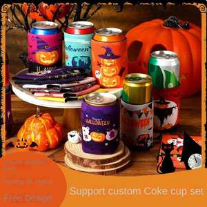 Juego de Vasos Aislantes de Neopreno al por Mayor, Enfriador de Latas de Cerveza, Funda para Botellas y Latas - Product Image 5