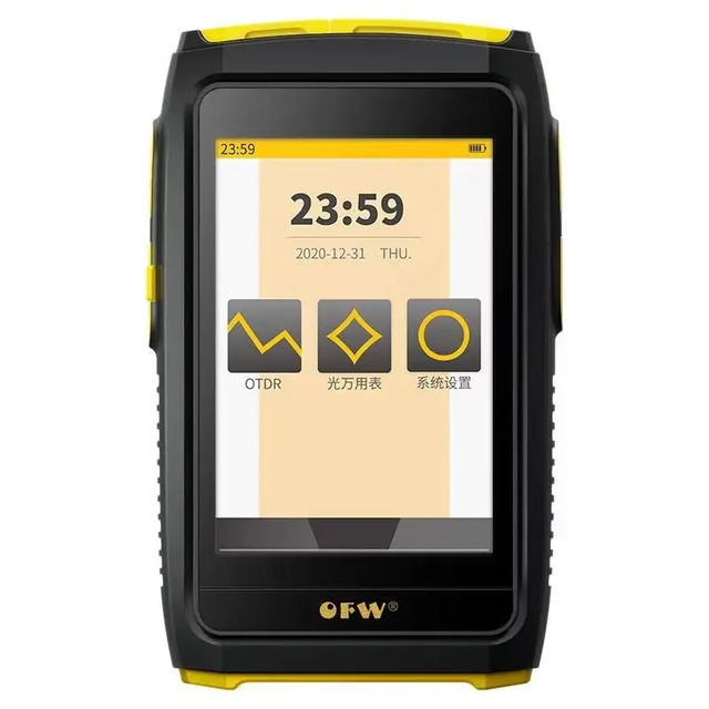 New Mini OTDR FWT-100 Active 1550nm 20dB Optical Fiber Reflectometer SC Fiber Tester FTTH Wi-Fi Live Test OPM VFL OLS IOLA