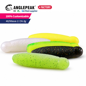 Señuelo de Pesca de Alta Calidad Ned Rig, Cebo Artificial de PVC Suave para Agua Salada, 4cm 2.7g 5cm 6.3g, Señuelo de <span class=keywords><strong>Gusano</strong></span> de Plástico Blando Hundible - Product Image 2