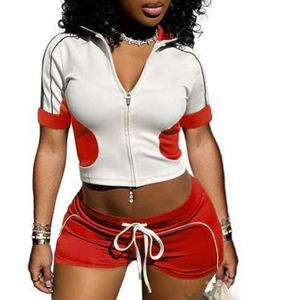 Custom <strong>Rose</strong> <strong>Gold</strong> Zipper Jacket Yoga <strong>Top</strong> and Short Workout Legging Set Active Wear Wholesale Gym Fitness Set Tracksuits for Women - Product Image 1