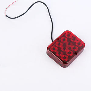 Nouveau style <span class=keywords><strong>de</strong></span> phare antibrouillard LED rouge 12-24V avec indice d'étanchéité IP67 pour véhicules universels - Product Image 3
