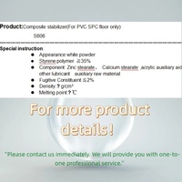 Plancher en PVC SPC, renforcement spécial et stabilisateur composite S606