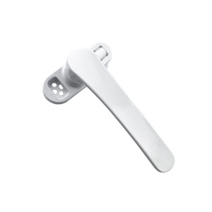 Sử dụng rộng rãi OEM màu Trắng nhôm khuôn cửa sổ xử lý với con lăn cho <span class=keywords><strong>Kenya</strong></span> Zambia - Product Image 1