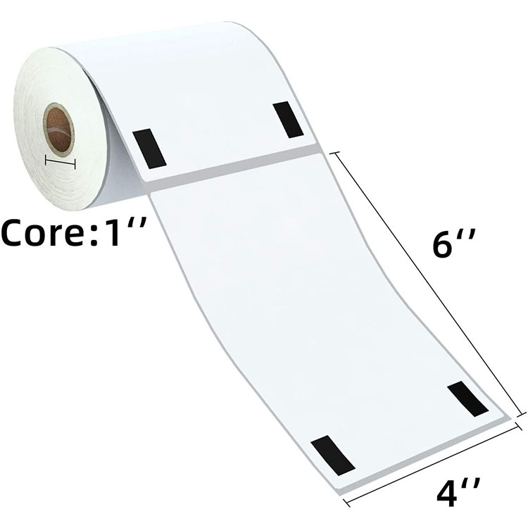 Wholesale eco friendly printer compostable biodegradable thermal labels