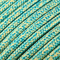 COREROPE Corde réfléchissante écologique à double tressage en UHMWPE avec gaine en aramide + polyester de 7 mm pour l'extérieur