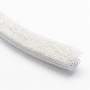 <span class=keywords><strong>Burlete</strong></span> de cepillo blanco <span class=keywords><strong>para</strong></span> perfil de <span class=keywords><strong>ventana</strong></span> y puerta de aluminio, canal interno y marco de hoja deslizante - Product Image 1
