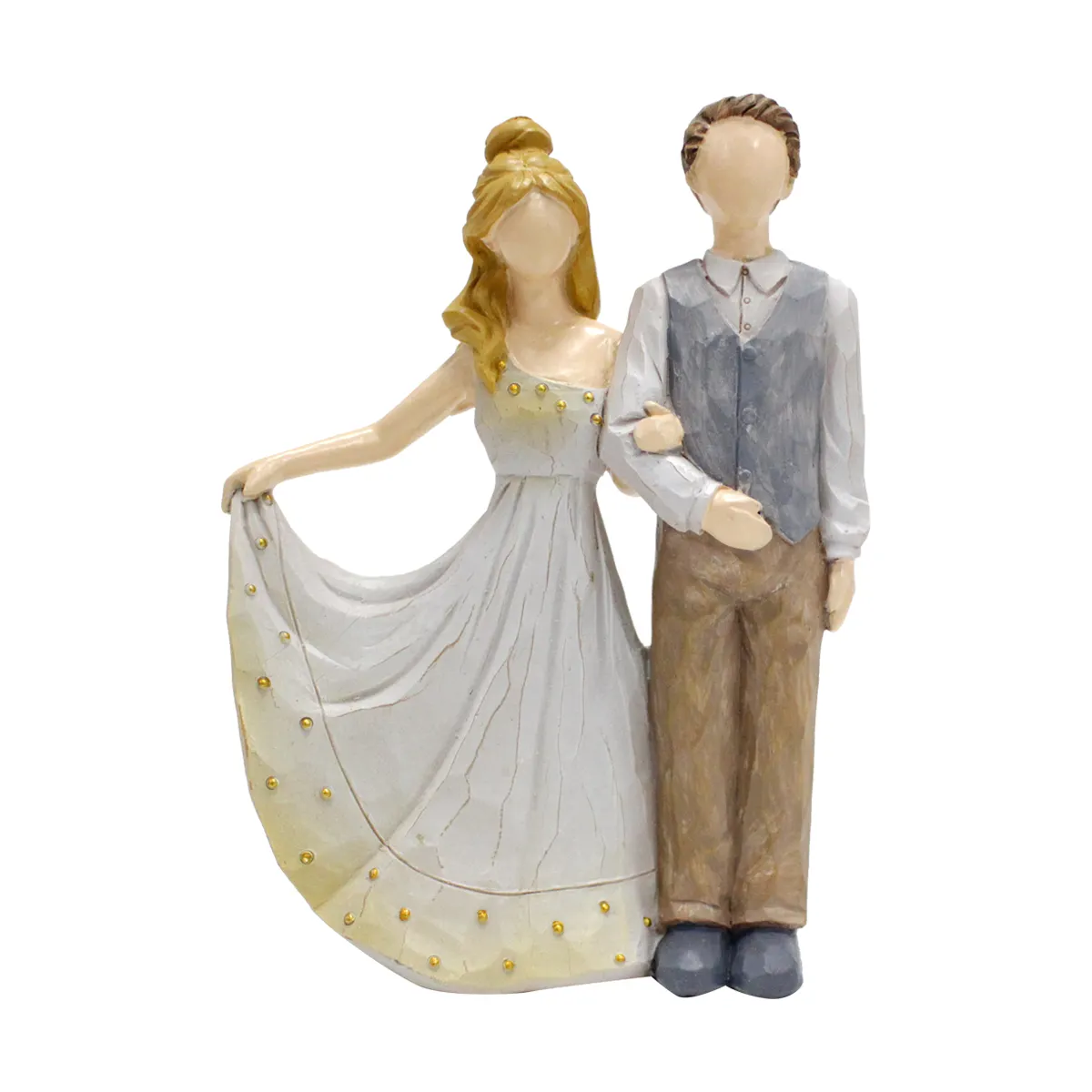 Western Romantic Doll Luxury home and decoration Wedding Memorial Gift Couple Europe CS resin custom decorative figurines