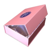 Boîte cadeau en papier satiné de luxe personnalisée en gros pour perruques, extensions de cheveux humains, emballage magnétique pour lots de produits capillaires