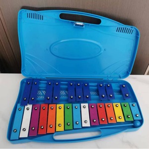 Venta caliente multicolor educación temprana <span class=keywords><strong>instrumento</strong></span> musical percusión de plástico <span class=keywords><strong>caja</strong></span> de 25 tonos - Product Image 4