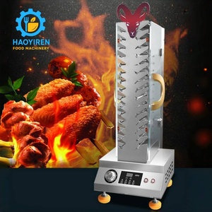 Hyr tự động xiên nướng Máy BBQ griller <span class=keywords><strong>Kebab</strong></span> thịt máy tự động quay <span class=keywords><strong>Kebab</strong></span> xiên Maker quay thịt cừu <span class=keywords><strong>Kebab</strong></span> nướng máy - Product Image 1