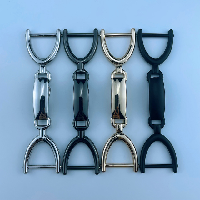 Super Quality Customized Women's Shoes Accessories Zinc Alloy Metal Buckles Adjustable Belt Buckle Webbing Strap Button