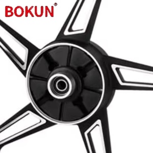 Rines de Motocicleta <span class=keywords><strong>BOKUN</strong></span> Serie 1.6/1.85x18 Pulgadas, Doble Llanta de Cinco Radios, Súper Duraderos, Aleación de Aluminio Forjado - Product Image 5