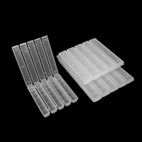 Boîte à outils ensemble cinq boîte d'emballage en plastique pp joint 12*91mm conteneur de forage