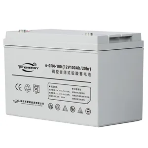 太阳能凝胶电池100ah 12v铅酸凝胶电池凝胶深循环板电池在中国