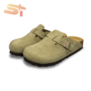 Pantofole con Cappuccio in Pelle a Suola Spessa Stile Giapponese Vintage SIKE per Uomo e Donna, <span class=keywords><strong>Scarpe</strong></span> Versatili a Fondo Piatto, Stivali di Sicurezza - Product Image 3