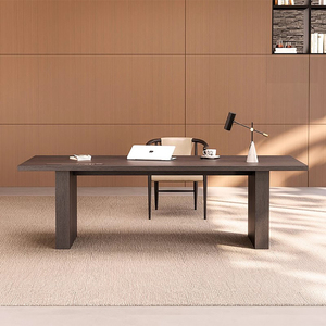 Set di Scrivania e Sedia da <span class=keywords><strong>Ufficio</strong></span> Modulare in Legno, Scrivania per Studio, Scrivania per Computer Portatile, Arredamento di Lusso per <span class=keywords><strong>Ufficio</strong></span> Domestico dal Design Moderno - Product Image 3