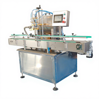 Machine de remplissage d'huile à haute viscosité entièrement automatique électrique pour applications chimiques et de boissons, emballage en sachet et en fût, moteur PLC