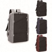 Vente en gros 2025 Nouveau sac à dos pour ordinateur portable Usb Smart Business Fiber Polyester avec serrure de sécurité