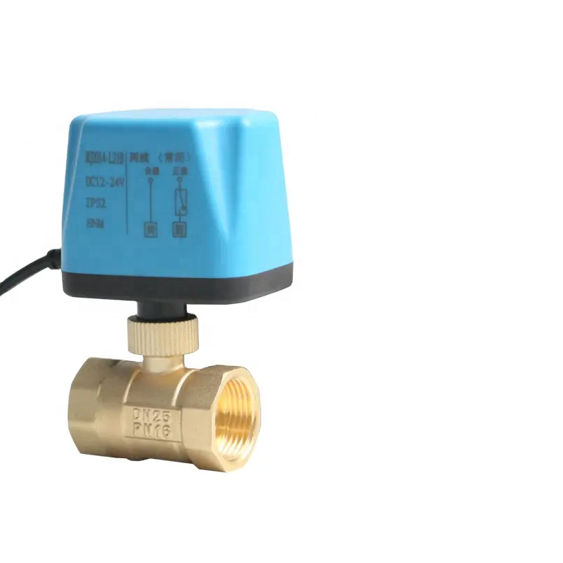 Normally Closed Motorized Ball Valve 220v