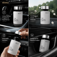 Diffuseur de parfum pour voiture multi-scènes, forme minimaliste, longue durée, pour la maison et l'intérieur de la voiture