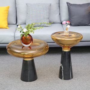 <span class=keywords><strong>Tavolo</strong></span> nordico campana tavolino in vetro e tavolino in marmo sono utilizzati nel <span class=keywords><strong>soggiorno</strong></span> - Product Image 2