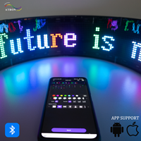 Dynamisches LED-Matrix-Panel mit Pixeln für atember aubende Visuals LED-Schilder LED-Autos child Flexibles LED-RGB-Display DIY
