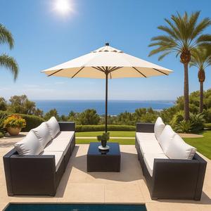 Ensemble <span class=keywords><strong>de</strong></span> canapés <span class=keywords><strong>de</strong></span> patio en rotin d'extérieur, design moderne, en PE, <span class=keywords><strong>prix</strong></span> <span class=keywords><strong>de</strong></span> gros - Product Image 4