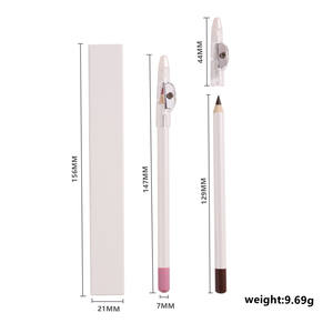 Lip Liner High Pigment 25 Couleurs Blanc <span class=keywords><strong>Crayon</strong></span> À Lèvres Cosmétique Étanche Antiadhésif Personnalisé Maquillage Mat Lèvres <span class=keywords><strong>Taille</strong></span>-<span class=keywords><strong>crayon</strong></span> - Product Image 6